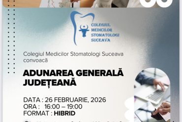 Colegiul Medicilor Stomatologi Suceava vă invită la cursul: Abordarea interdisciplinară a cazurilor complexe- Dr. Florin Lăzărescu & Asist.Univ.  Dr. Mariana Cărămidă